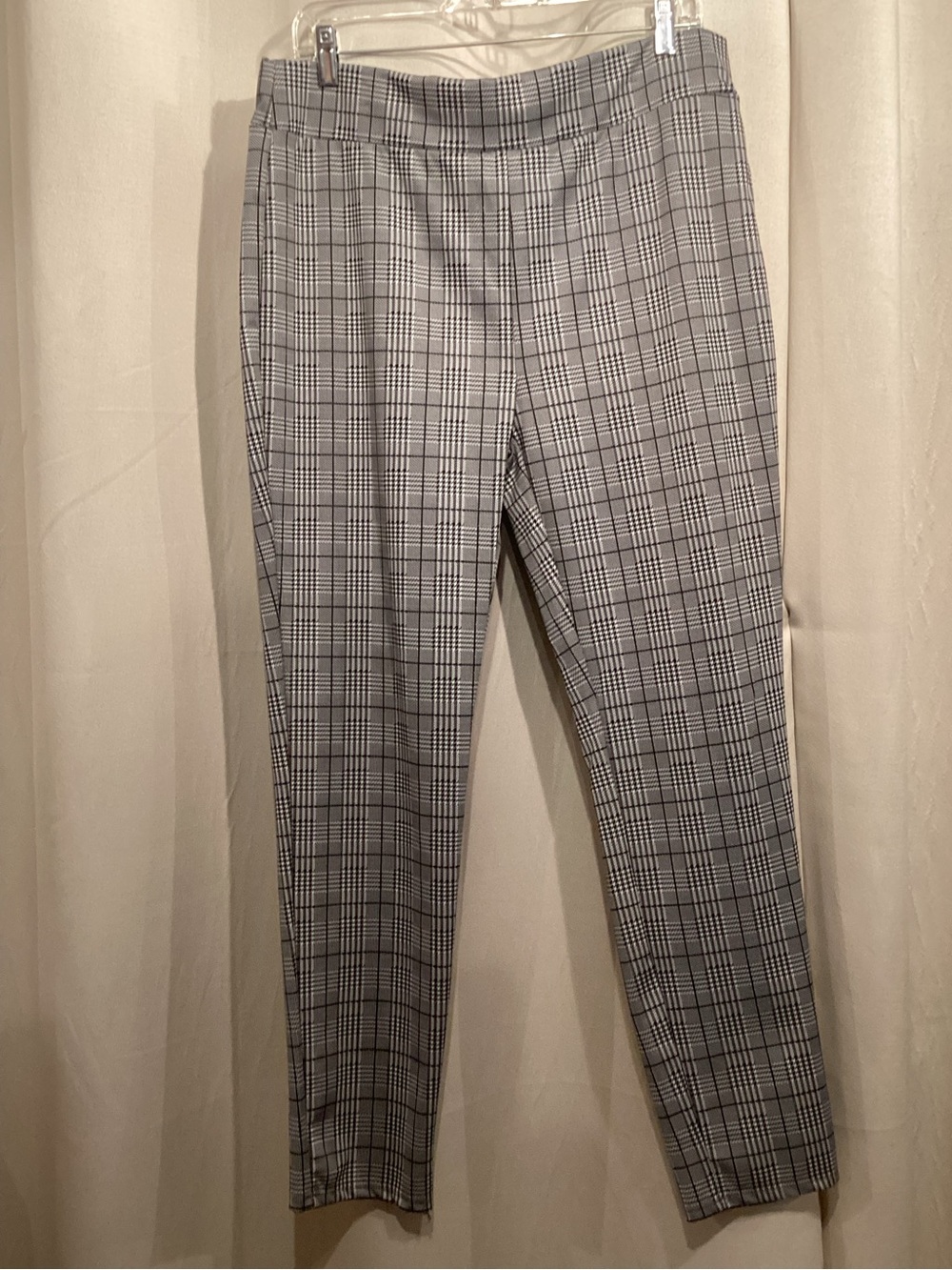 Black and White Houndstooth Dress Leggings